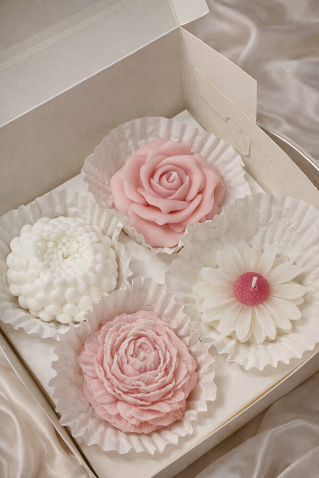 Personalized New Home Handmade Flower Scented Candle Gift Set Gift